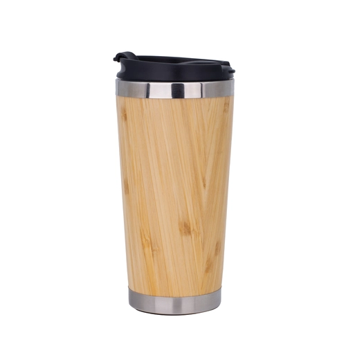 Ahşap Bambu Termos Bardak 450 ml