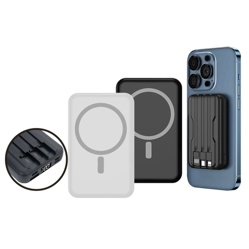 Siyah Powerbank 10000 mAh Mobil Şarj Cihazı