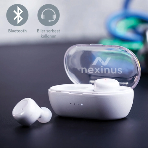 Beyaz Bluetooth Kulaklık