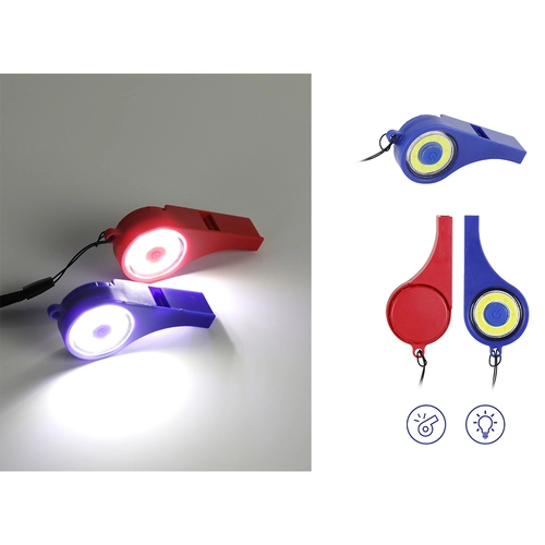 Mavi LED Işıklı Düdük