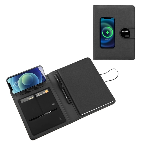 Siyah Powerbank 5000 mAh Magsafe Organizer