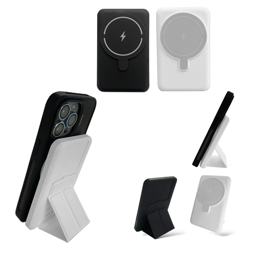 Beyaz Powerbank 5000 mAh Mobil Şarj Cihazı