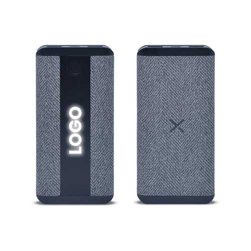 Siyah 10000 mAh Wireless Mobil Şarj Cihazı
