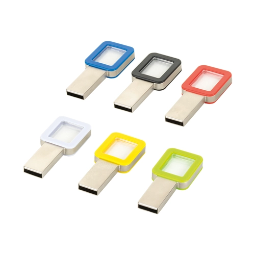Siyah 16 GB Şeffaf USB Bellek