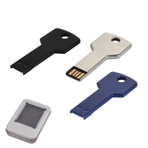 Lacivert 32 GB Metal Anahtar USB Bellek