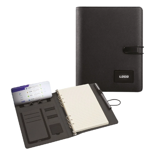 Siyah Powerbank 8000 mAh 16 GB USB Wireless Organizer
