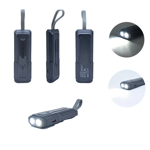 Siyah Fenerli Powerbank
