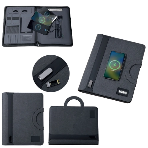 Füme Powerbank Organizerli Çanta