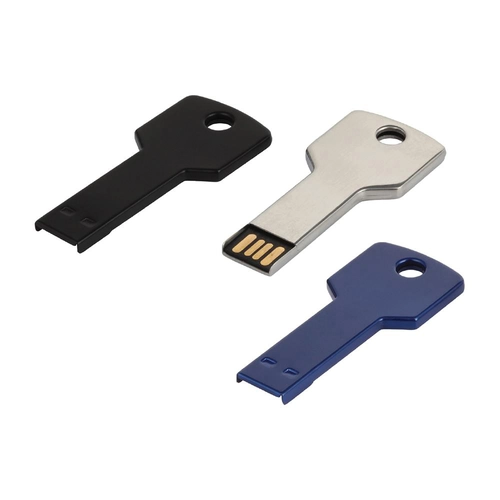 Gümüş 4 GB Metal Anahtar USB Bellek