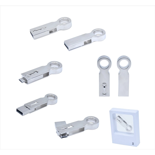 Gümüş 32 GB Metal USB Bellek