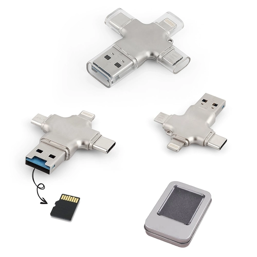 Gümüş 32 GB METAL USB BELLEK