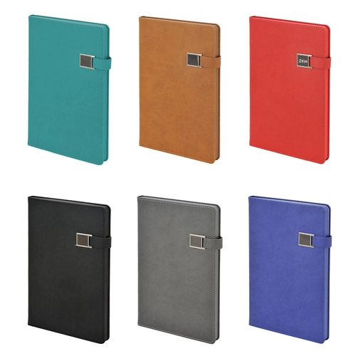 Kırmızı Termo Deri Kapaklı Defter