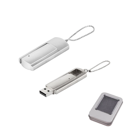 Gümüş 16 GB Metal USB Bellek