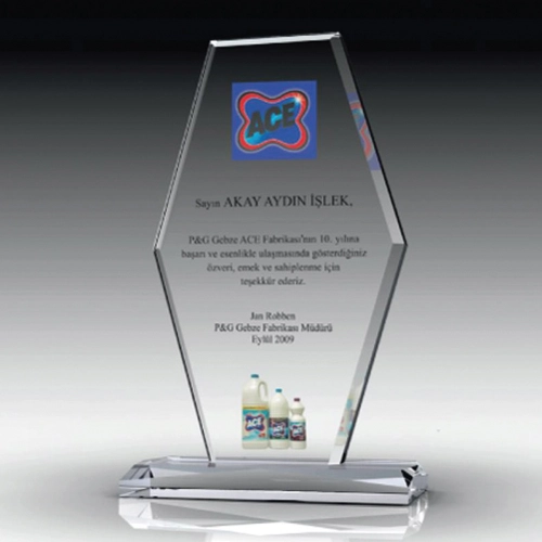 Kristal Kristal Plaket