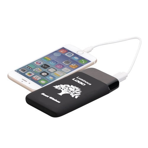 Siyah Powerbank 8000 mAh Mobil Şarj Cihazı