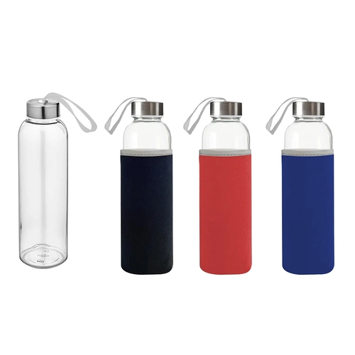 Şeffaf Cam Matara 500 ML