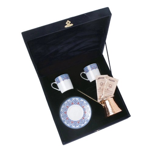 Ahşap Kutulu Türk Kahvesi Seti