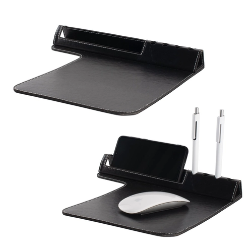 Siyah Mousepad Suni Deri Masa Düzenleyicisi