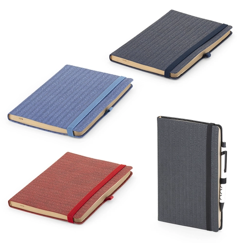 Kırmızı Termo Deri Yumuşak Çift Kapak Defter ( 13 x 21 cm )