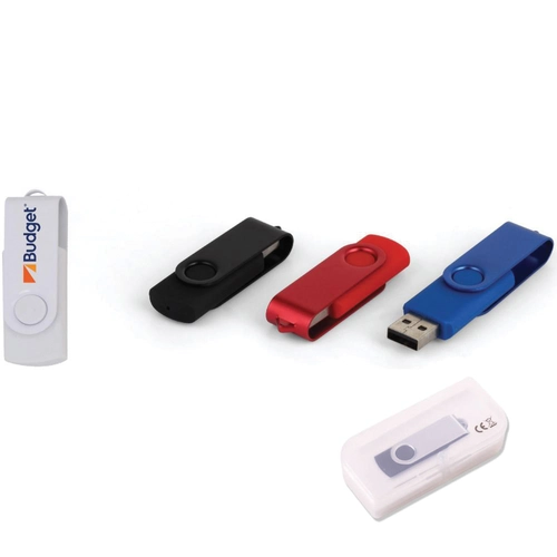 Beyaz 32 GB Metal Renkli USB Bellek