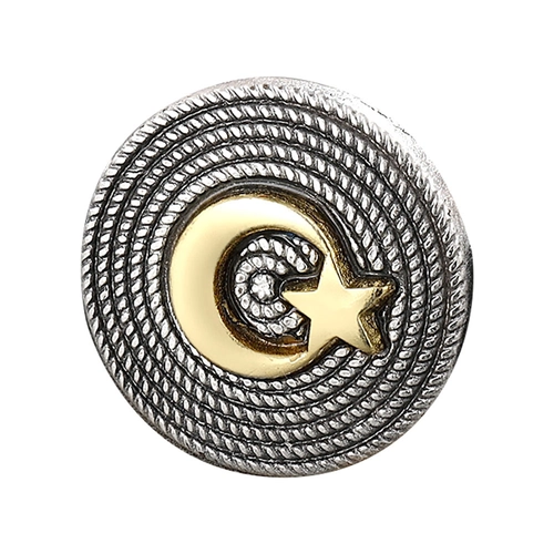 Gümüş Döküm Yaka Rozeti (İğneli)